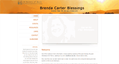 Desktop Screenshot of brendacarterblessings.com